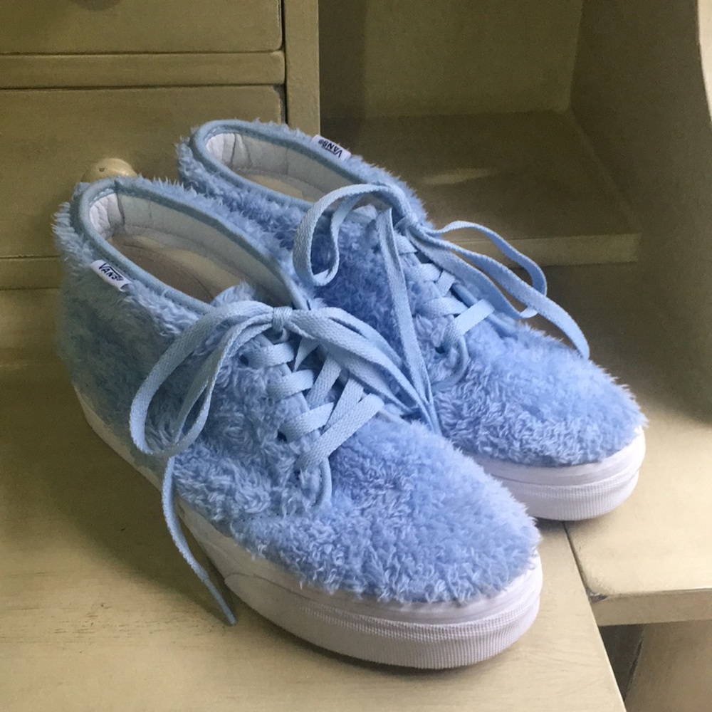 SOLD- Shearling Chukka Vans- Nordstrom Exclusive